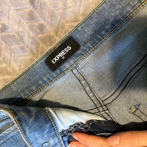 Express straight jeans
